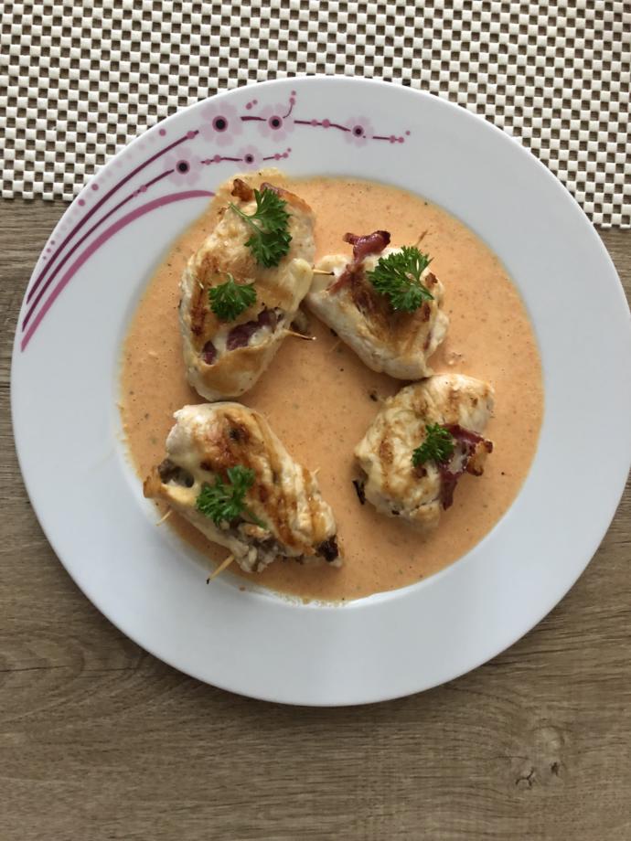 Pimento soslu tavuk sarma nasıl olmuş?