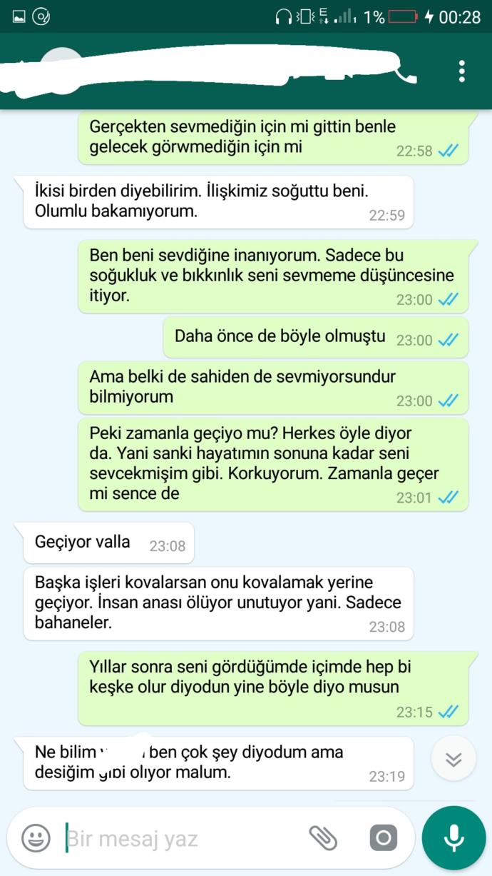 Bunu gözyaşları içinde yazıyorum?