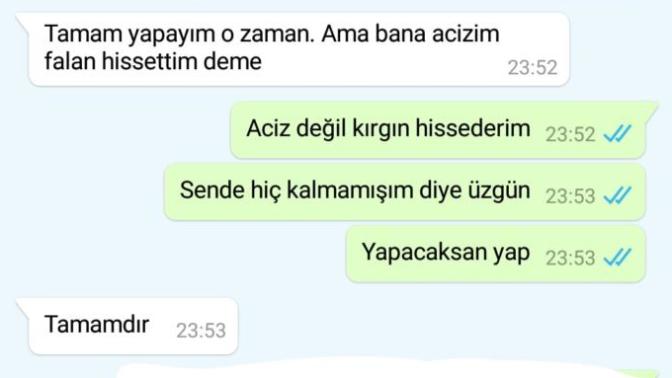 Bunu gözyaşları içinde yazıyorum?
