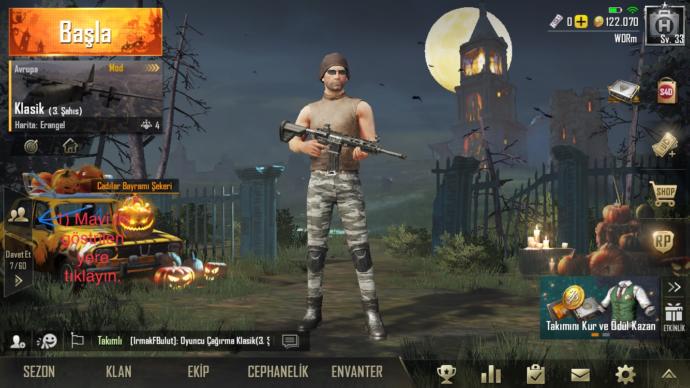 Pubg da arkadaşımla nasıl aynı oyuna girebiliriz?