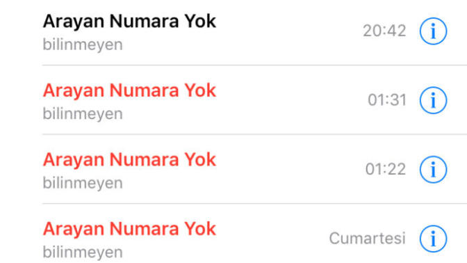 Gizli numaradan arayıp hiç ses vermeyen biri kim olabilir?