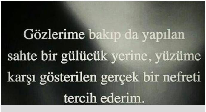 Ne sevilmedik be?
