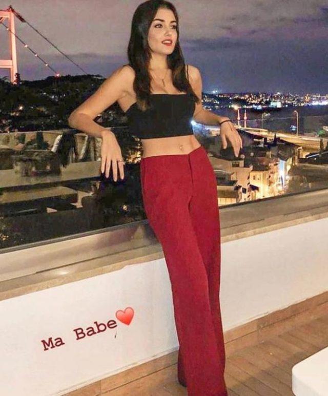 Hande Erçel eridi! Son halini beğendiniz mi?