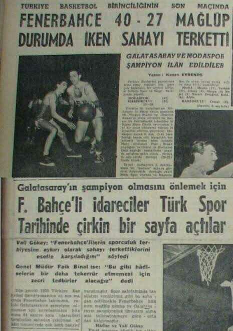 Fenerbahçe'nin 1955 yılında yaptığı tescilli şike hakkında ne düşünüyorsunuz?
