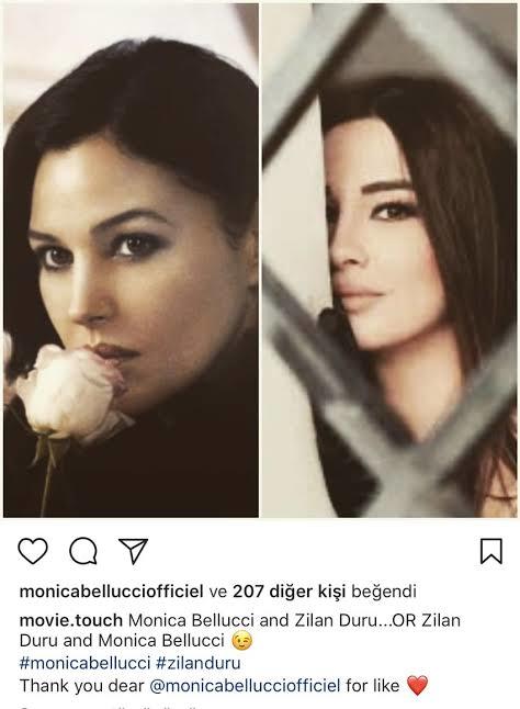 Zilan Duru ve Monica Bellucci