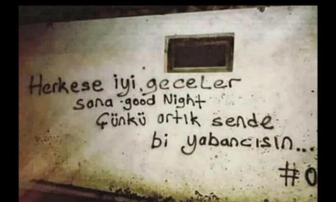 İyi geceler. Mesajı aldınız mı?