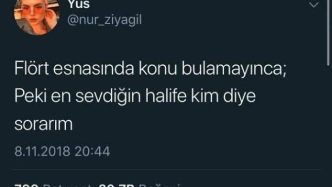 Flört dönemi sorulacak güzel bir soru biliyor musunuz?