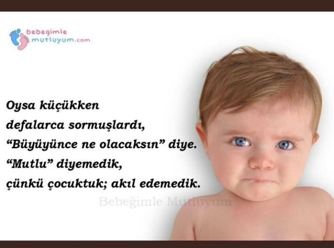 Küçükken ilerde ne olacaksın dediklerinde ne cevap verdiniz?