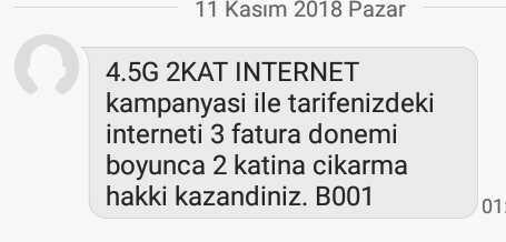 TURK TELEKOMDAN TARIFEDEKI INTERNETI BEDAVA 2 KAT YAPMA 😉?
