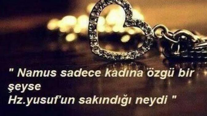 Namus sadece kadına özgü bir şeyse, Hz. Yusuf'un sakındığı neydi?