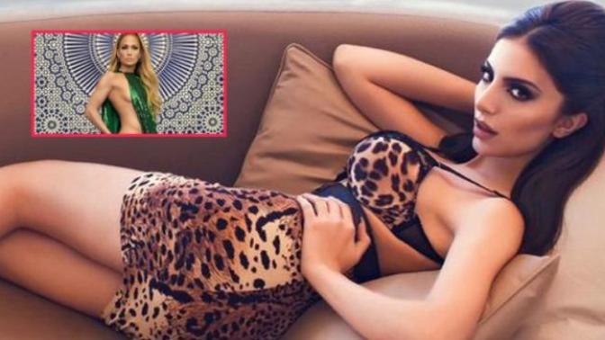 Manken Tuğçe Aral'dan sosyal medyayı sallayan Jennifer Lopez pozu! Sizce, kim hakkını en iyi şekilde verebilmiş?