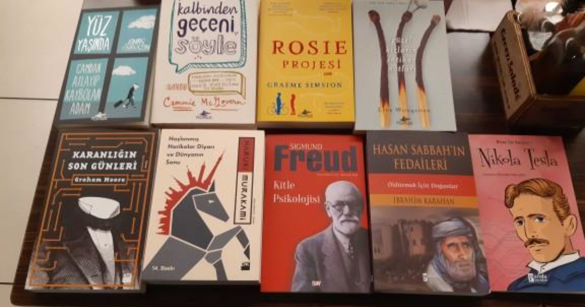 Kitap fuarı ganimetlerim burada. Fuara giden var mı? KizlarSoruyor