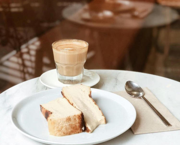 San Sebastian Cheesecake.