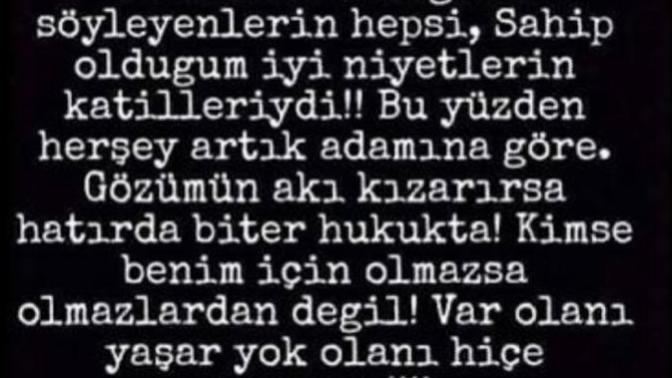 Sizi en iyi ifade eden sözleri bırakır mısınız ?