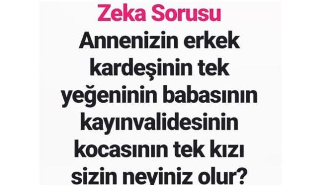 Bu sorunun cevabını bilen var mi? 😒😒😒?