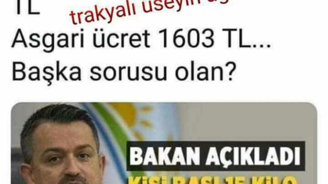 Siz ayda kac kilo et yersiniz?
