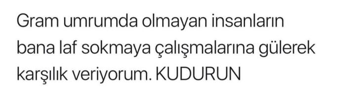 Laf sokma çabasına girenlere nasil karsilik veriyorsunuz?