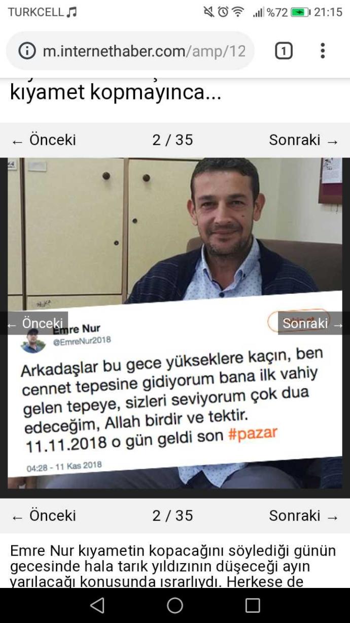Kendini peygamber ilan eden matematik hocası hakkında ne düşünüyorsunuz?