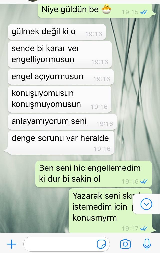 Beni sürekli wpte takip mi etmis soktayim?🥰?