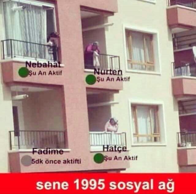 90 ların sosyal ağı ve çıkma teklifi isteği ve mahallenin facebook ablaları?