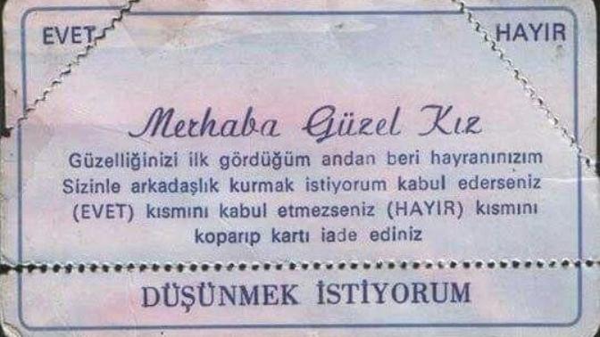 90 ların sosyal ağı ve çıkma teklifi isteği ve mahallenin facebook ablaları?