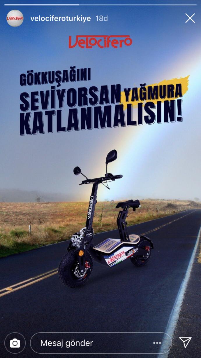 Velocifero elektrikli bisiklet?