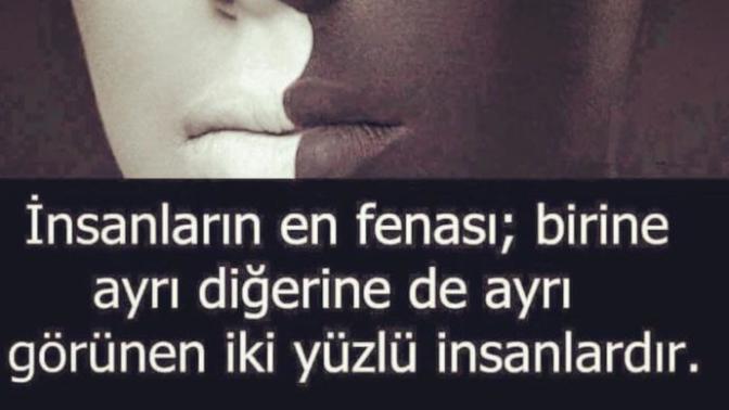 Dışıyla içi bir olmayan, sahte yüzlü insanlara kandınız mı hiç?