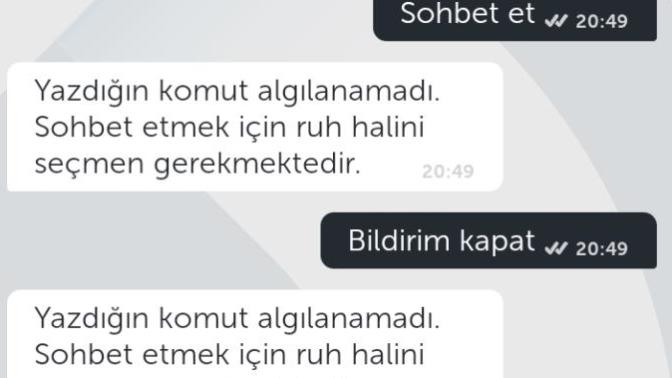 Turkcell  bir  sohbet sorunu?