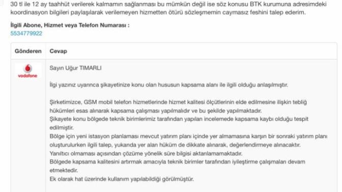 Vodafone pişmanlıktır?