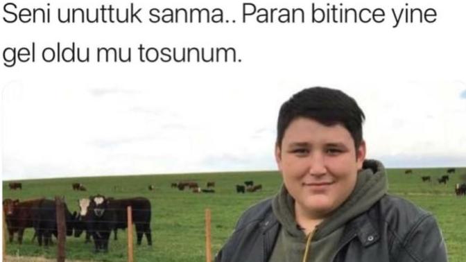 Bu kadar insan şu Tosun’a nasıl inandı kandı anlamıyorum, hâla yakalanamadı ve paraları yemeğe devam ediyor, hakkımıdır tosunun?