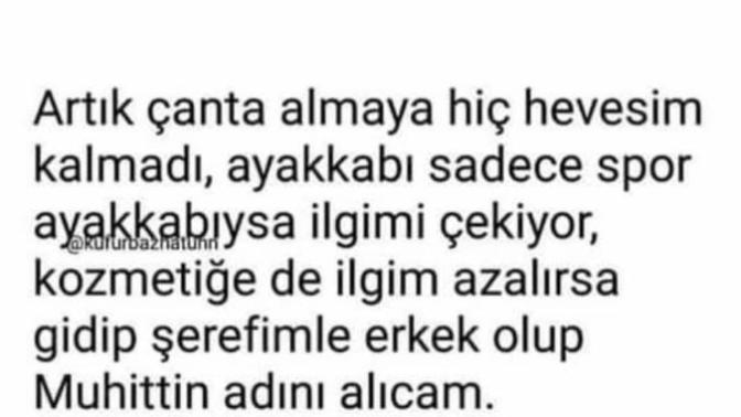 Güçlü kadın olunca böyle mi oluyor yani?😀😀😀?