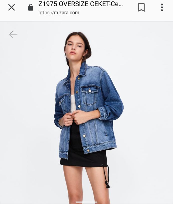 Mavi mi zara mı karar veremedim?