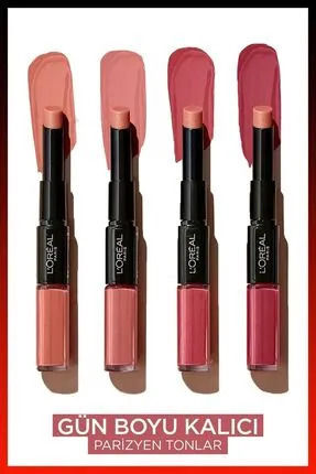 ✨L'Oreal Paris Infaillible 2 Step 24 Saat Kalıcı Ruj✨