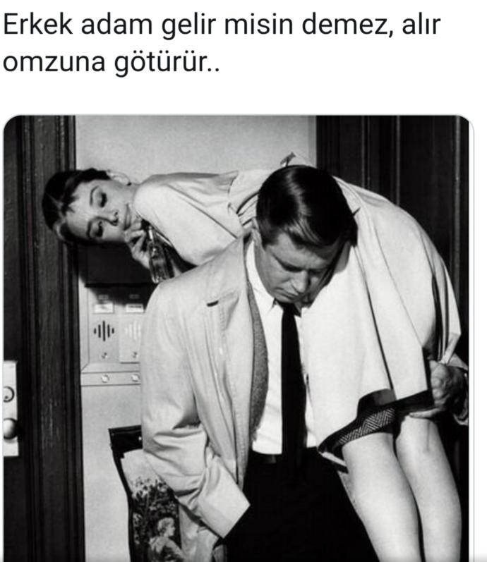 Erkek adam ne yapmaz