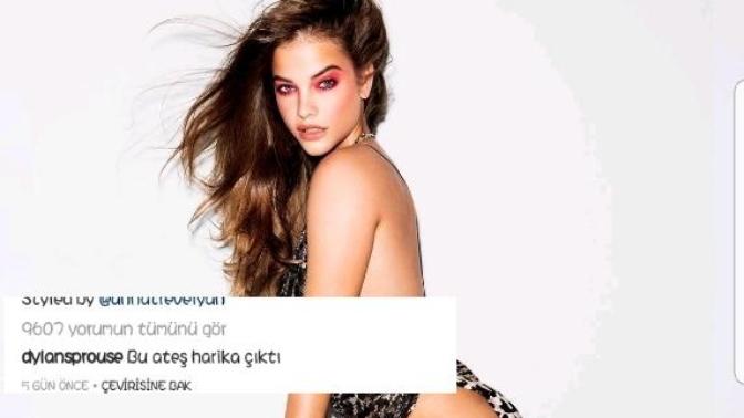 Barbara Palvin'in sevgilisi, fotoğrafına Türkçe yorum yaptı Instagram yıkıldı! Bayrakları asıyor muyuz?