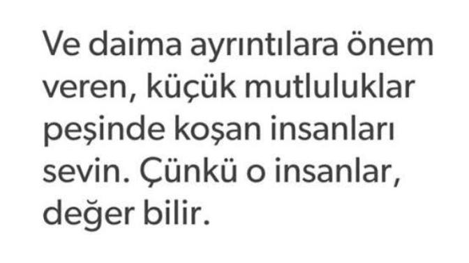 Küçük mutluluklar peşinde mi koşar sınız? Yoksa büyük mutluluklar peşinde mi?
