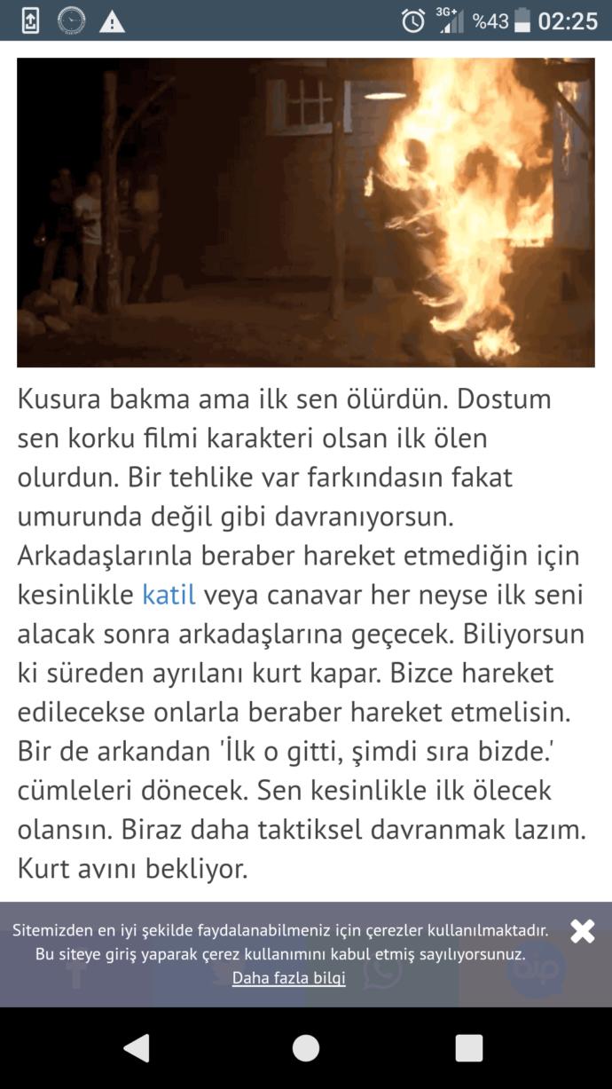Korku Filmi Karakteri Olsan Kaçıncı Sırada Ölürdün?