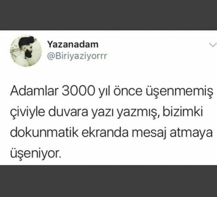 Mesaj yazmaya üşenirmisiniz mesajlara hemen mi yoksa geç mi cevap verirsiniz?