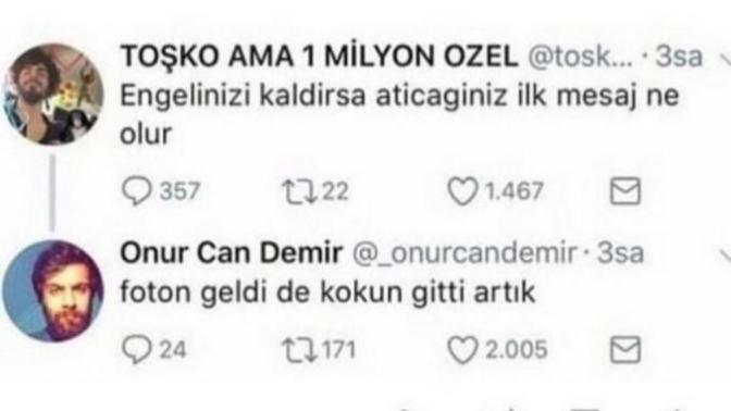 Hoşlanılan kişinin sizi engelleyip bir zaman sonra engeli kaldırırsa tepkiniz ne olur?