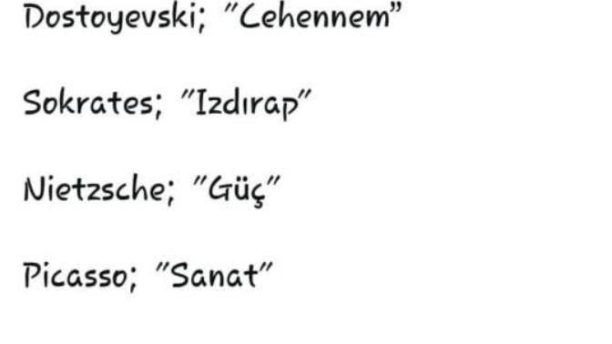 Arkadaslar size gore hayat nedir?