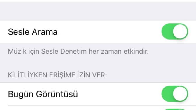 Iphone parolayı kapat seçeneği neden aktif değil?