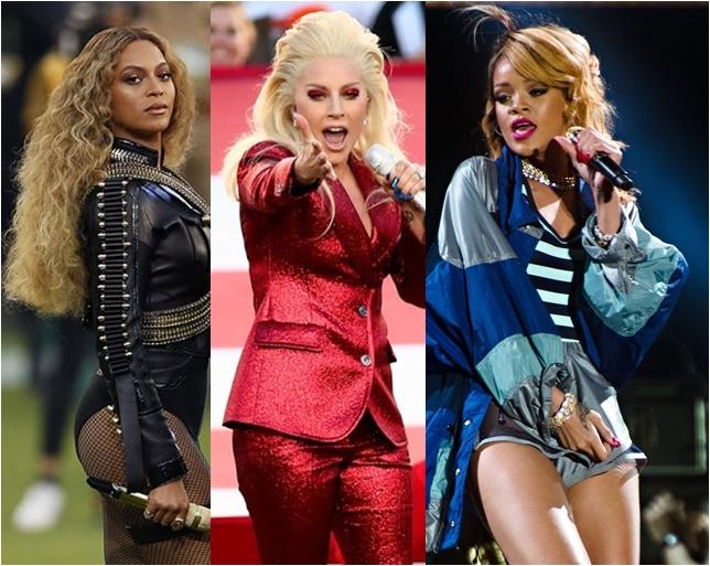 Beyoncé, Lady Gaga ve Rihanna 21. yüzyılın en etkili kadın sanatçıları seçildi. Sizin yılın kadınınız kim?