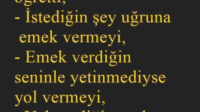 Zaman size neyi öğretti?