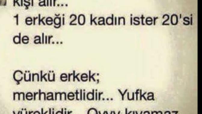 Erkek’ler Merhametli midir?