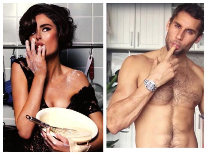 Size hangisi daha seksi geliyor? Yemek yapan kadın mı? Yemek yapan erkek mi?