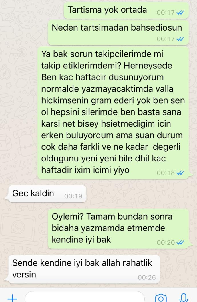 Beyler bu mesajlardan sonra bir kiz nasil davranmali? (Mesajlar asagida)?