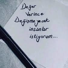 ******İnsanlar değer verince degişirmi?