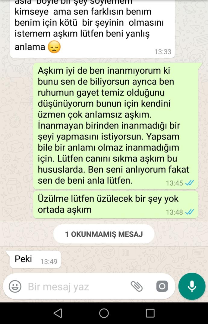 Sevgilimin üzülmesini istemiyorum ne yapabilirim?