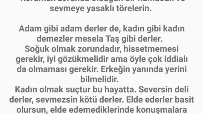 Kadın olmak nedir? Erkek olmak nedir?