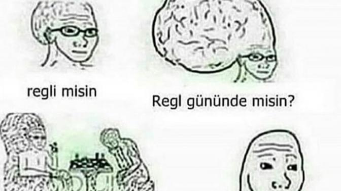 "Regl oldum" diyemeyenler için alternatif cümleler nelerdir?